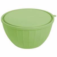 SE186711050 Салатник 2,8л с крышкой, Sugar&Spice, серия Vanilla, цвет фисташка, пищевой пластик