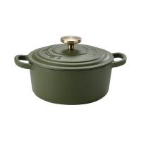 LJ0000649 Кастрюля с крышкой из коллекции "Шеффилд" d 20см, 2л, зеленая
