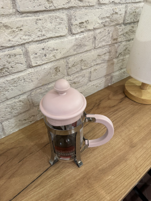 A1913-XYB-Y19 Френч-пресс Caffettiera 0.35 л розовый