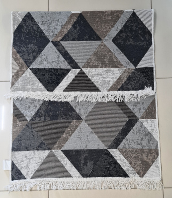 Коврик для ванной и интерьера, 80*150см, KILIM, двухсторонний, цвет в ассортименте