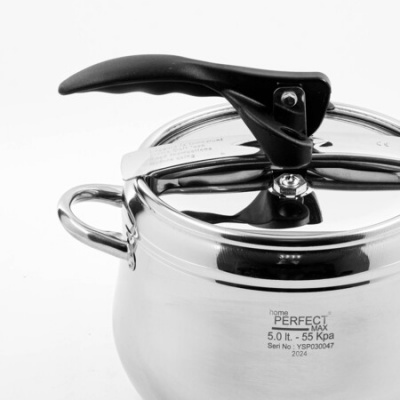 800-104 Скороварка 5 л, индукция, нержавеющая сталь, Home Perfect