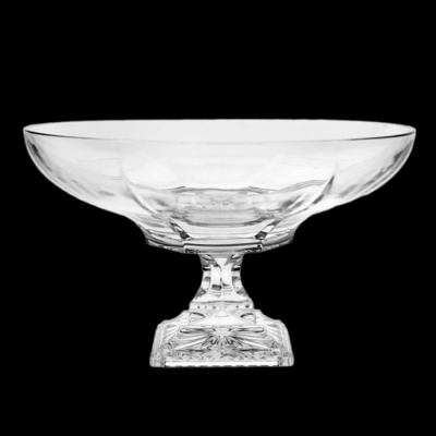 990/65823/0/44600/330  Салатник на ножке 33 см,Crystal BOHEMIA, серия VICTORIA,  хрусталь 