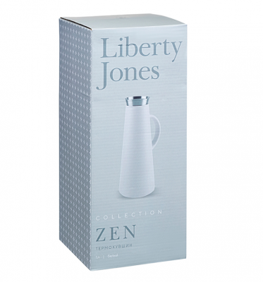 LJ0000374 Термокувшин Zen, 1 л, белый