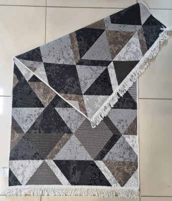 Коврик для ванной и интерьера, 80*150см, KILIM, двухсторонний, цвет в ассортименте