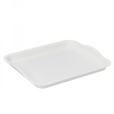 М1109 Поднос малый 29*25*3,2см, IDEA, серия "Salver", белый