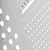 885-087 Терка горизонтальная 25*19*6см, с пластиковым контейнером, Vetta