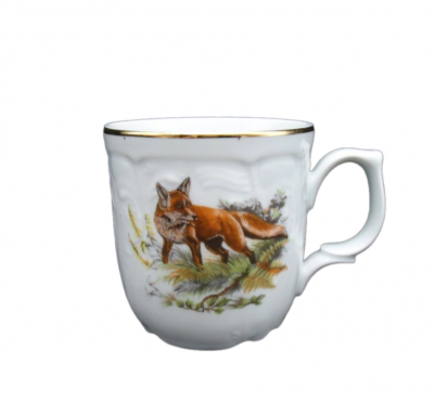 БЕР0774 Кружка MUG 250 мл, Thun, Bernadotte; декор "Охотничьи сюжеты", микс